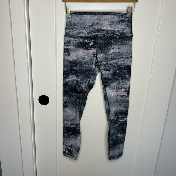 Lululemon Wunder Under High-Rise 25" Full-On Luxtreme Azurite Seashell Multi - Picture 2 of 6